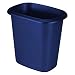 Rubbermaid Waste Basket, 6-Quart, Blue