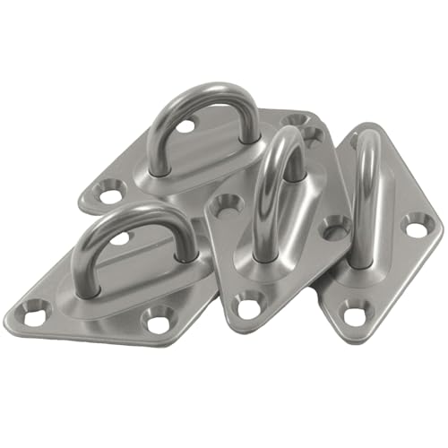 Unlorspy 4Pcs Diamond Pad Eye Plate, 60mm x 36mm