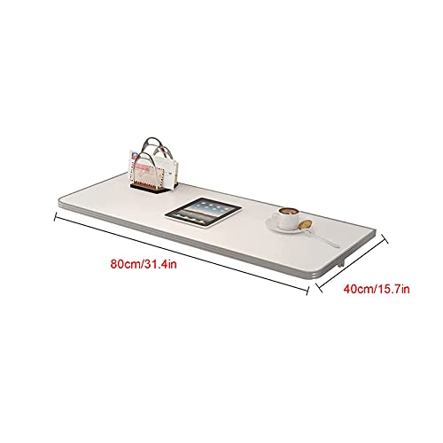 Bureau flottant et pliable pour optimiser une petite chambre ou un studio