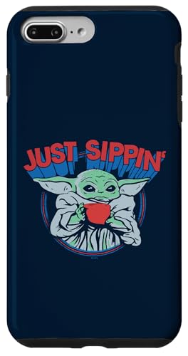 Coque iPhone 8 Plus Star Wars The Mandalorian The Child étui rigide de protection mobile
