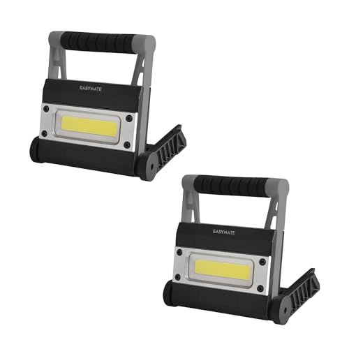 Set di 2 faretto LED ricaricabile con funzione Power Bank - EasyMate