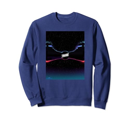 Sweatshirt Star Wars Visions The Twins Silhouette de Star Destroyer pour fan de l'anime