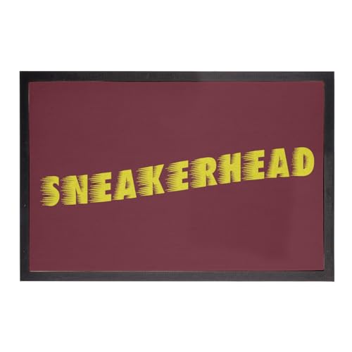 Paillasson Rouge Sneakerhead pour stopper la saleté avec style - 2
