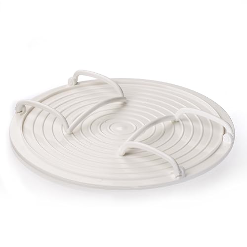 Hot Mate 2pc - The Multi-Plate Stacking, Lift-Out Tray That?s Also a Splash lid