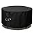 TheElves 42 Inch Fire Pit Cover,600D Firepit Covers Round Waterproof Outdoor Patio Firelace Cover - 42 x 22 Inch