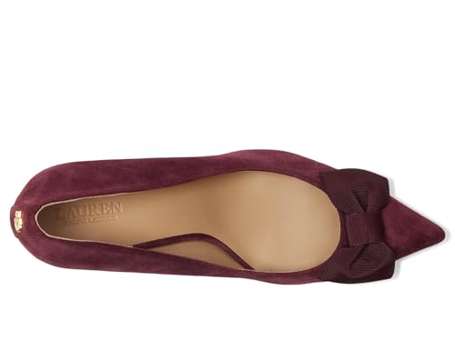 Lauren Ralph Lauren Women's Lanette Bow-Trim Suede Pumps2