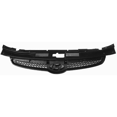 Panal de radiador y rejilla central delantera compatible con Hyundai i30 FD 2007-2010
