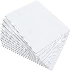 Patines Goma Eva Patrones Belle Vous Pack de 10 Goma Eva Blanca Hojas A4 30 x 23 cm - Goma Eva Manualidades 6 mm de Grosor para Cosplay, Halloween, Álbum de Recorte - Espuma Eva Proyectos y Manualidades