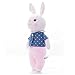 Me Too Tiramitu Stuffed Bunny Dolls Plush Rabbit Toys Easter Gifts Decorations 12 inches (Blue)