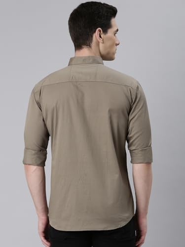 Image of Majestic Man Men Classic Slim Fit Pure Cotton Casual Shirt