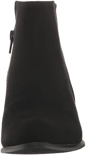 UNIONBAY Women's Tacey Ankle Boot, Black Faux Suede, 6 | Image 1