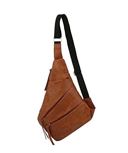 Sling Bag Women Men Crossbody Purse Backpack Small Slim Traveling on Airplane Travel School Work Trendy Fashion - Metro Muse