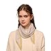 NUOHEMULE 100% Cashmere Triangle Scarf, Neck Scarves Small Scarf for Women & Men, 49''x12'' Lightweight Warm Fashion Scarves
