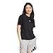 Adidas Women's Essentials SMALL Logo Cotton T-Shirt, Black/White, XXL