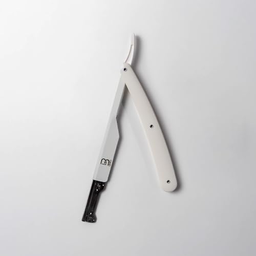 Image of L3 Straight Razor Holder - Excellent Grip and Control - Precision Shaving Control - Level Three Straight Razor Holder (White)