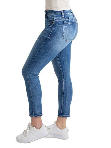 Royalty For Me Womens Women's High Rise Curve Confidence Wannabettabutt Skinny Jeans, Wp9987752