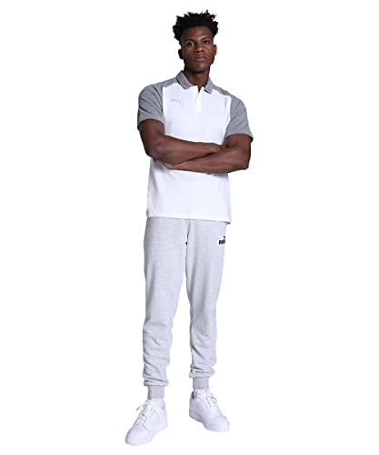 Image of Puma Men Cotton Solid Regular Fit T-Shirt