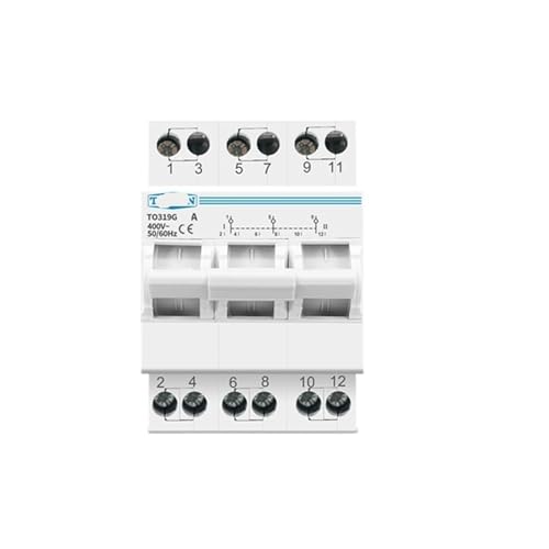 Disjoncteur verrouillage double puissance interrupteur isolation transfert manuel 60A