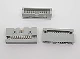 Pc Accessories 10-Pack 2X10 20P Dual Rows 2.54mm Shrouded IDC Male Header, 20 Pins Connectors