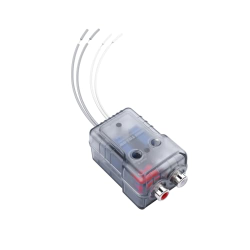 Ya en mundofriki.es: PNGKNYOCN Car Stereo Hight to Low Converter,Convertidor de Salida de línea RCA a Cable de Altavoz de Audio de Coche de 2 Canales para añadir un subwoofer Amplificador al estéreo Original