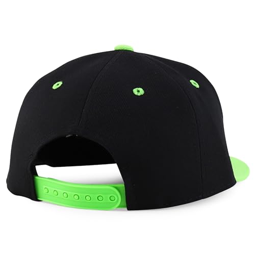 Trendy Apparel Shop Infant to Youth Plain Structured Flatbill Snapback Cap3