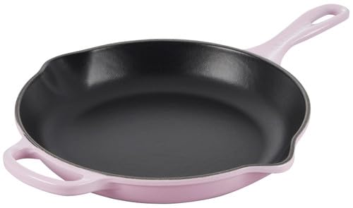 Image of Le Creuset Enameled Cast Iron Signature Round Skillet, 10.25 inch, Shallot