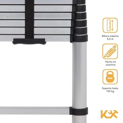 La Mejor review de Escalera telescopica de aluminio los diez mejores. 23 Imagen adicional