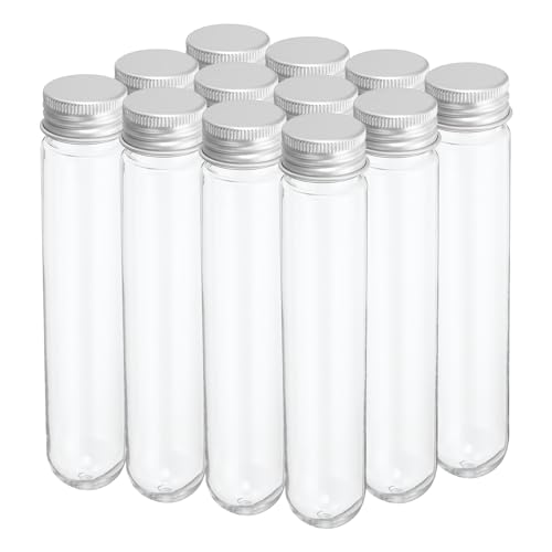 PATIKIL 80ml vX`bNǁi˂Lbvtj 12Zbg 156x30mm ȊwIȃp[eB[   r[Y  p Vo[g[