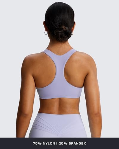 Image of Aoxjox Define Sculpt Racerback Sports Bra | women's workout fitness yoga crop tank, breathable fabric, 4-way stretch, moisture-wicking, gym essential