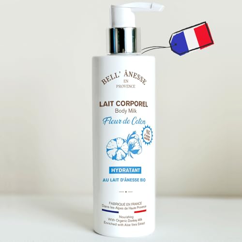 Lait corps hydratant pour peau sèche au Lait d'Ânesse BIO 250 ml