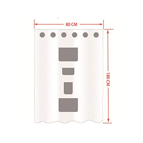 Fangkun iPad Mount Clear Shower Curtain Liner - 4 Touch-sensative Pockets - Bath/Shower Organizer - Bathroom Storage Bag 32 x 72 inches by Fangkun - Used condition - Image 5