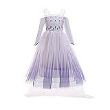 ELSA & ANNA UK1stChoice-Zone Princesa Disfraz Traje Parte Las Niñas Vestido (5-6 Años, DRESS-204)