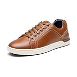 Bruno Marc Men's Casual Trainers Dress Sneakers Skate Shoes,Size 9,Brown,SBFS211M