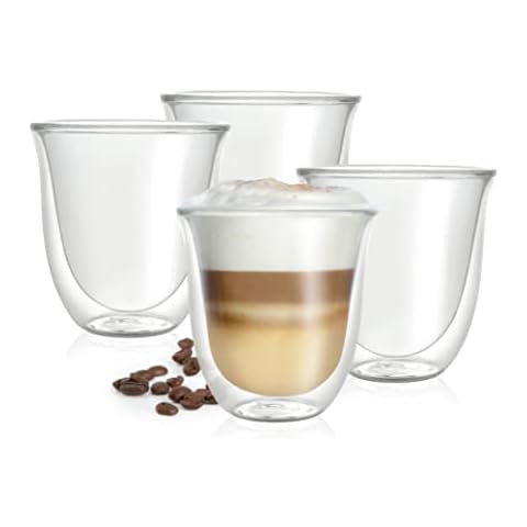Moritz & Moritz Barista Napoli 4 x 250 ml Cappuccino Gläser Doppelwandig Cover