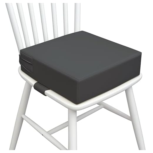 AAAini Toddler Booster Seat - Enhanced Comfort, Easy-to-Clean, Non-Slip, and Travel-Friendly（Rock Gray）