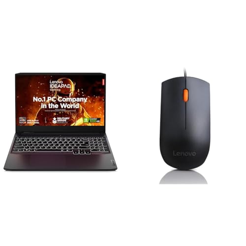 Image of Lenovo Ideapad Gaming 3 AMD Ryzen 5 5600H 15.6 inch (39.62cm) FHD IPS Gaming Laptop (8GB /512GB SSD /4GB N