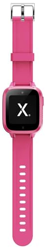 XPLORA Kidzi - Watch Phone for Children (4G) - Calls, Messages, Kids School Mode, SOS Function, GPS Location, Camera and Pedometer – (Subscription Required) (Kidzi on AT&T's Network, Pink)4