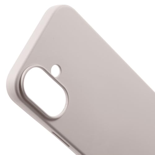 Image of ArmourPro Silicone Back Case for iPhone 16 Soft-Touch Case | Postel Grey