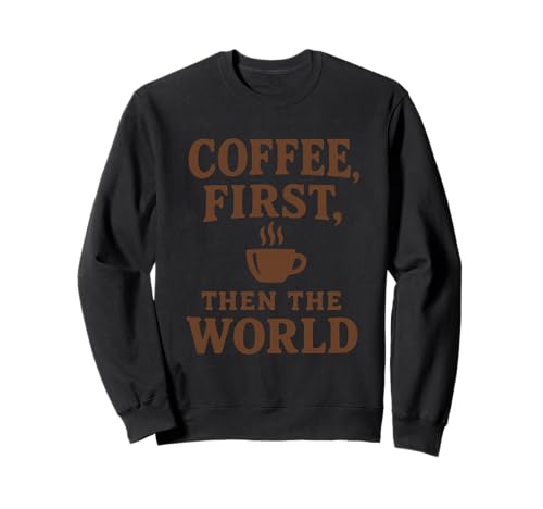 Coffee First Then The World �ʔ������p�V���c Coffee Lovers �g���[�i�[