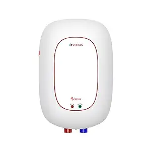 VENUS Primus 3M30 3-Litre 3000W Instant Water Heater;Glasslined Tank; Puf Insulated, 8 Bar Pressure, Isi White Wall
