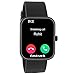 Fastrack Reflex Hello Smart Watch with BT Calling|Bright HD Display|AI Voice Assistant|50+ Sports Modes|100+ Watchfaces|BP Monitor|24x7 HRM| SpO2|Upto 5 Day Battery|Camera & Music Control|IP68