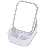 Ochine Makeup Case Cosmetic Makeup Bag Organizer Travel Makeup Train Case Touch Control Design LED...