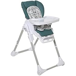 Trona Vertbaudet VERTBAUDET Trona con múltiples posiciones MagicSeat verde pino