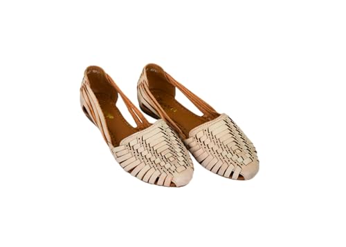 Image of Macarena Collection Womens Shoes Leather Sandals for Women | Huarache Handmade Mexican Sandals | Comfortable & Stylish Womens Sandals 2167