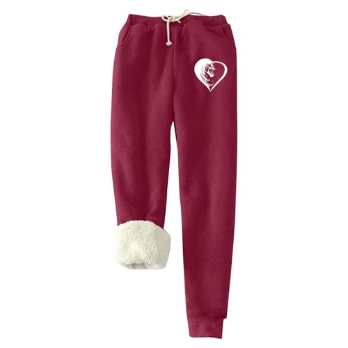 Pantalones de Navidad para mujer, cómodos, pantalones de jogging de Navidad, cintura elástica y bolsillos atléticos, falda pantalón de mujer con impresión navideña, pantalones para ocio, relajación y