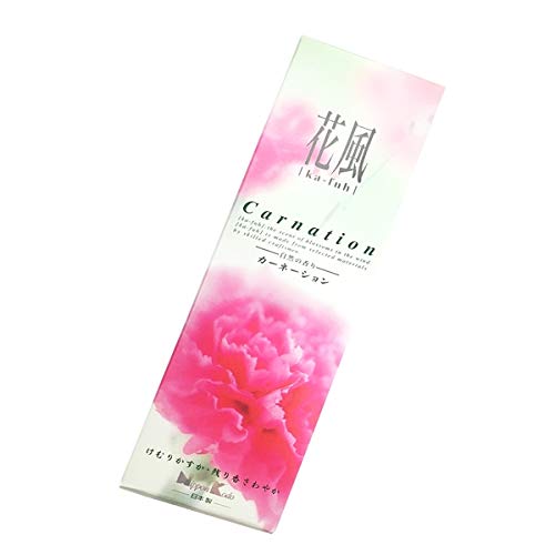 Scents in the Wind KA-FUH - Carnation 120 sticks - Nippon Kodo(27482)