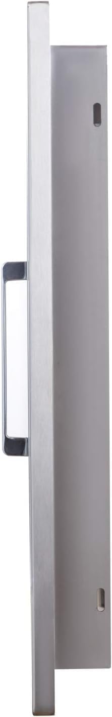 Outdoor Kitchen Door 304 Stainless Steel Double Access Cabinet Door 30" W x 21" H, Weatherproof, Flush Mount for BBQ Islands and Outdoor Grilling Station