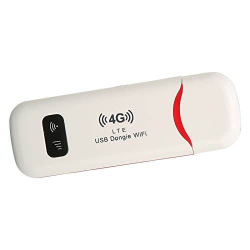 Image of Focket Portable WiFi Hotspot, 4G LTE Mobile Hotspot Supports 10 Users USB Powered, Travel Router with SIM Card for Tablet Laptop Phone USB Portable Device High Speed Stable Connection