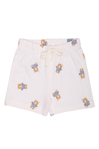 Image of Pantaloons Baby Kids 100% Cotton Printed Shorts | Regular Fit | Mid Rise Waist | Above Knee Length