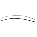 IKON MOTORSPORTS | Window Visors Compatible With 2013-2020 Scion FR-S Toyota 86 Subaru BRZ | Smoke Tinted Semi-transparent Acrylic Rain Sun Guard Wind Deflector Pair
